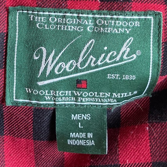 Woolrich Authentic Elm Green 550 Down Langhorn Jacket Parka Coat Men's Size L - Picture 11 of 14